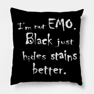 I'm Not Emo.... Pillow