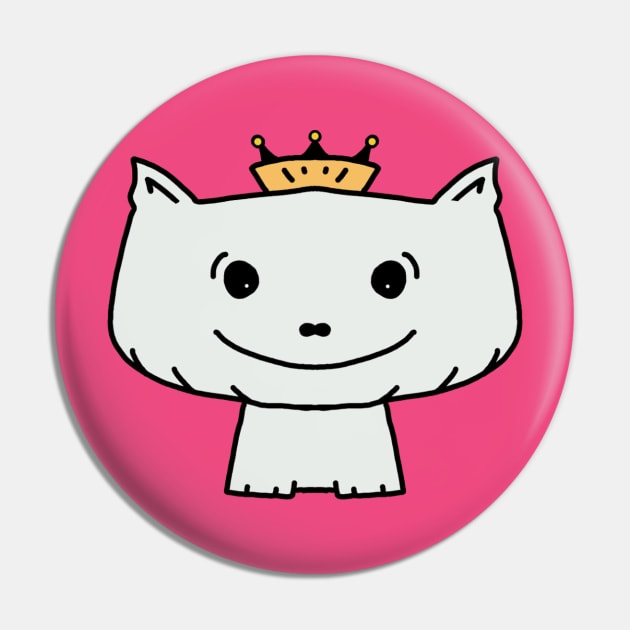 Dog Queeny Pin by 99sunvibes