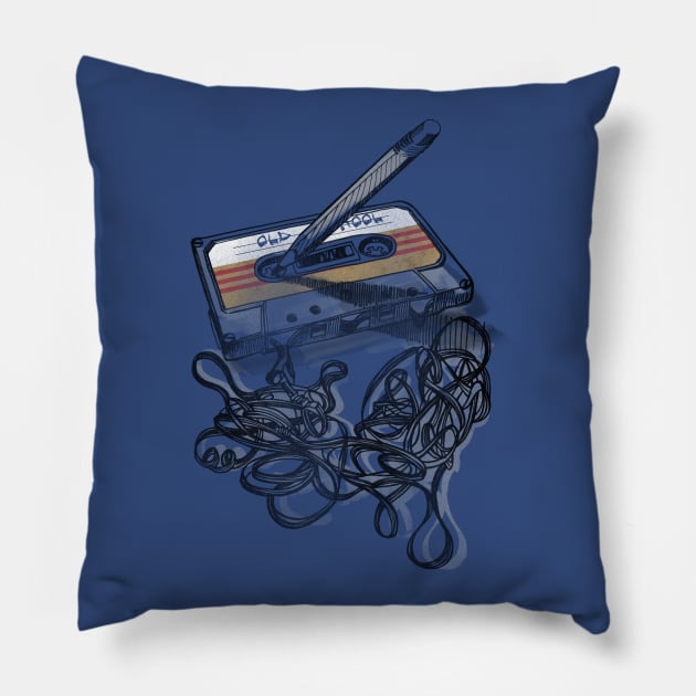 Cassette Tape Pillow by Buy Custom Things