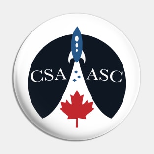 Canada Space Agency Pin