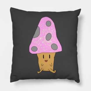 Happy Mushroom Pillow