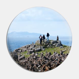 Among the cairns: Neist Point, Isle of Skye, Scotland Pin