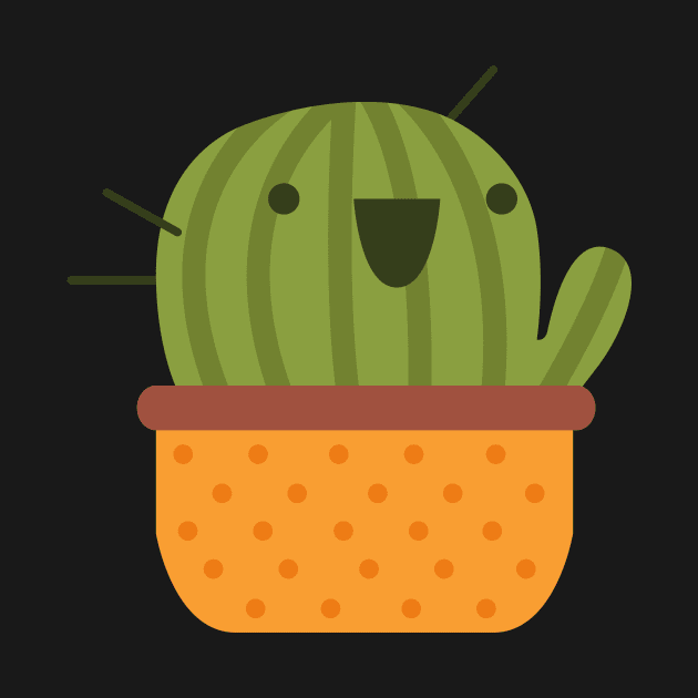 Happy Cactus by juyodesign