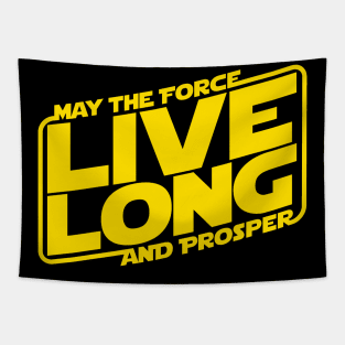 Live Long and Prosper Tapestry