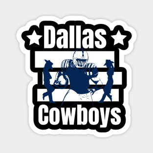 Dallas cowboys cute graphic design Magnet