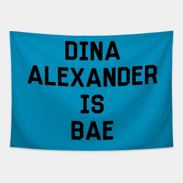 Dina Alexander Is Bae Shirt - Salute Your Shorts, The Splat, Nickelodeon Tapestry by 90s Kids Forever