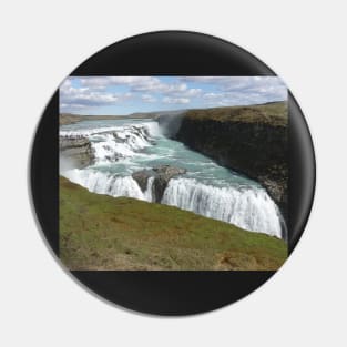 Waterfall in Iceland Pin