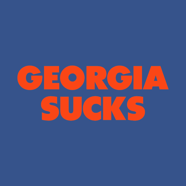 Georgia sucks- Florida college gameday rivalry by Sharkshock