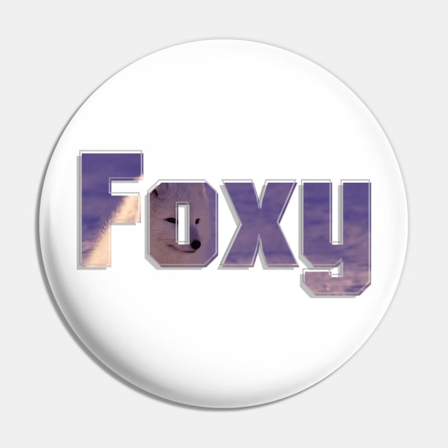 Foxy Pin by afternoontees