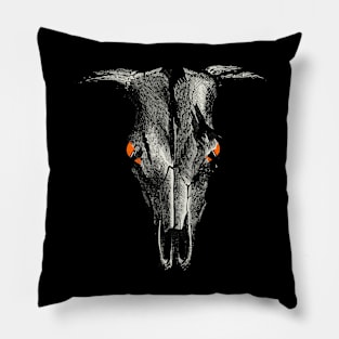 Dark Skull Pillow