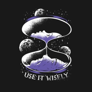 Use It Wisely Space Hourglass T-Shirt