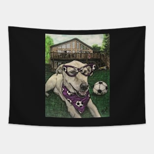 Soccer Molly Tapestry