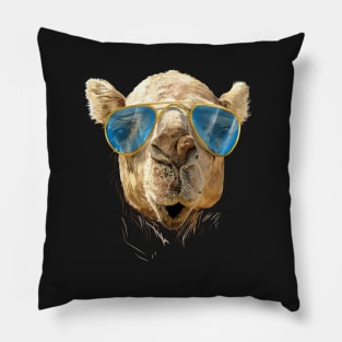 Kamel mit Sonnenbrille Pillow