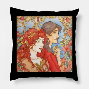 The Scarlet Pimpernel Pillow