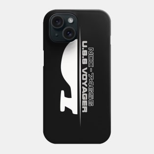 Minimalist Voyager (Black and white) Phone Case