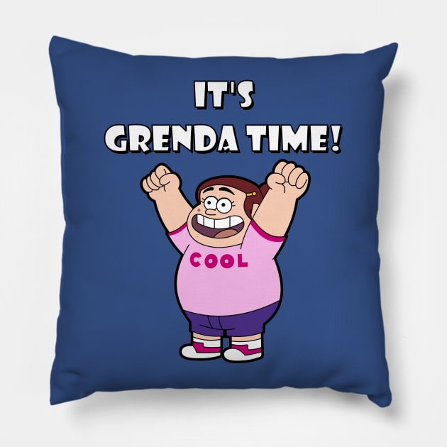 IT”S GRENDA TIME! Pillow by RobotGhost