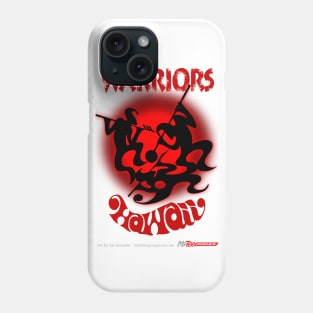 Warriors Hawaii Blk/Red Phone Case