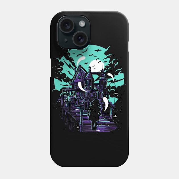 Haunted House Phone Case by MisfitInVisual