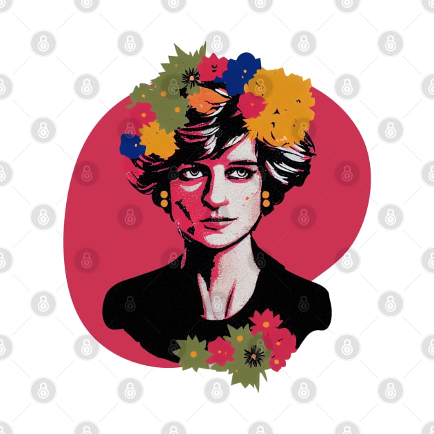 Crown of Flowers - Princess Diana by Fenay-Designs