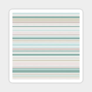 Vintage Stripes / Calming Ocean Magnet