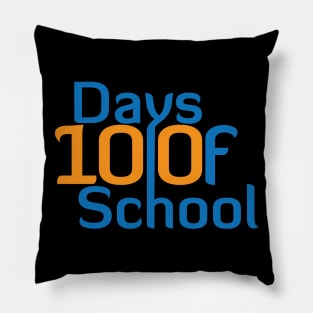 100 Days Of School Pillow