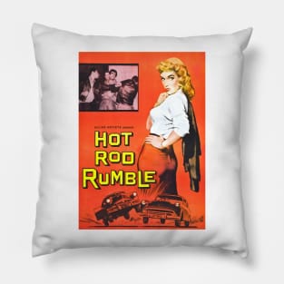 Hot Rod Rumble Pillow