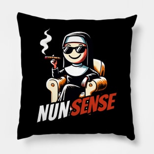 Nonsenes Nunsense Nun Pillow