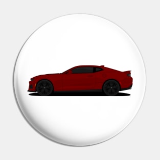 CAMARO DARK-RED Pin