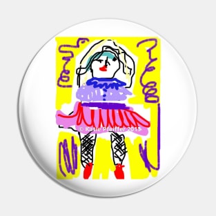 Twirl! Ballerina!  Twirl! Pin