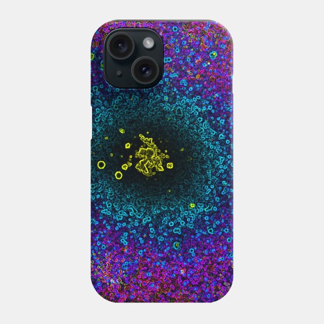 Black Panther Art - Glowing Edges 325 Phone Case by The Black Panther