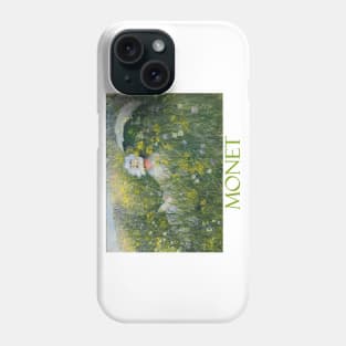 In the Meadow (1876) by Claude Monet Phone Case