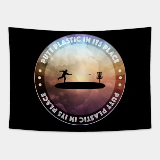 Disc Golfing Tapestry