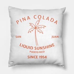 Pina Colada - 1954 - Liquid sunshine Pillow