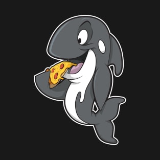 An Orca eating A Slice OF Pizza T-Shirt