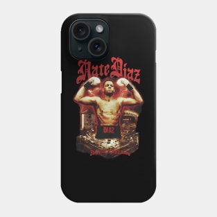 Nate Diaz July 6Th MMXXIV Signature Phone Case