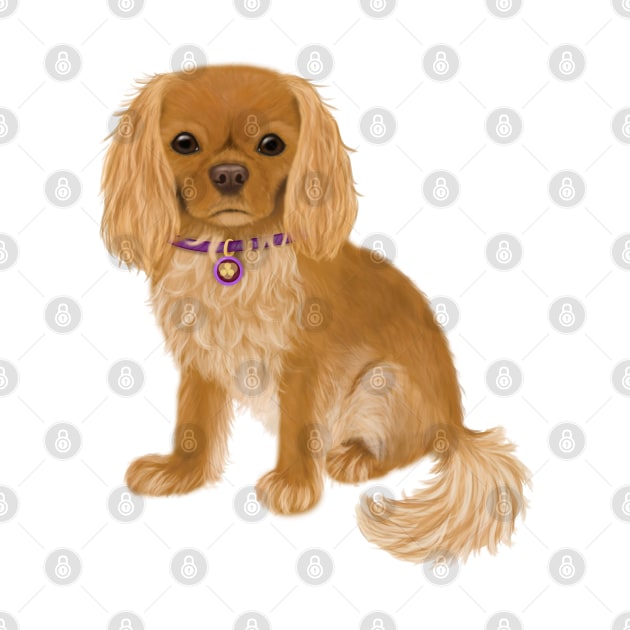 Ruby Cavalier King Charles Spaniel Original Design by Cavalier Gifts