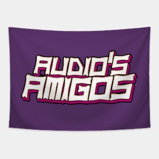 Audio's Amigos Word Art Tapestry