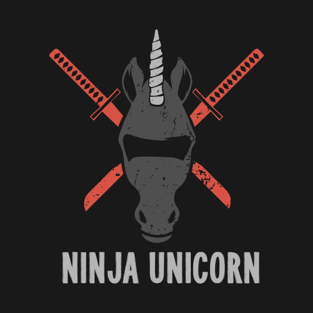 Cool Ninja Unicorn by VBleshka