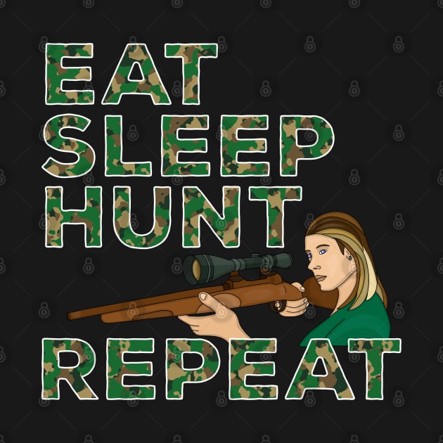 Eat Sleep Hunt Repeat by DiegoCarvalho