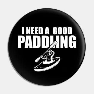 Kayak - I need a good paddling w Pin