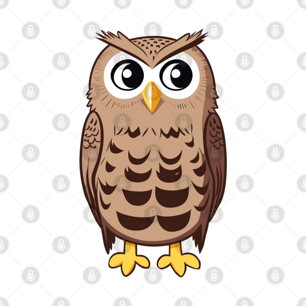 Single Owl by Orange-C