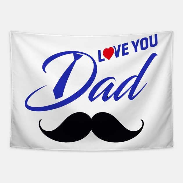 I love my dad Tapestry by This is store