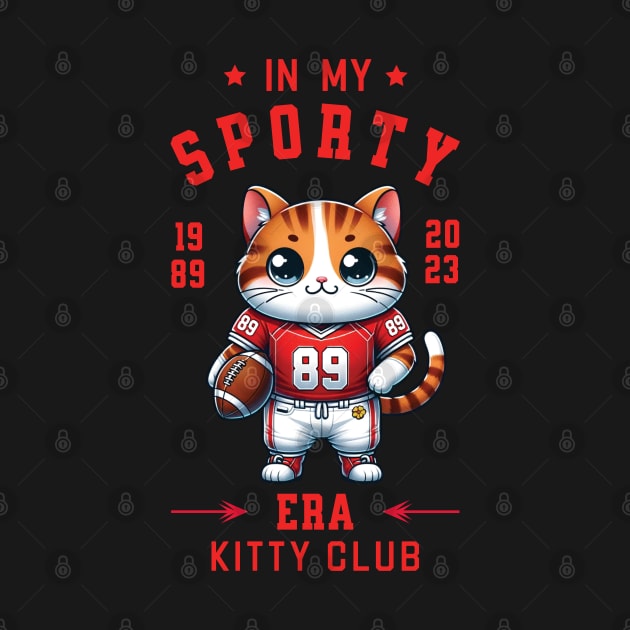 In my sporty era - Cute cat design by Kicosh