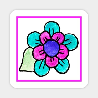 Groovy Flower #8 Magnet