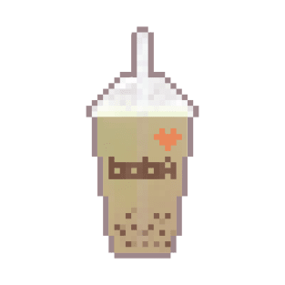 Pixel Boba - Milk Tea T-Shirt