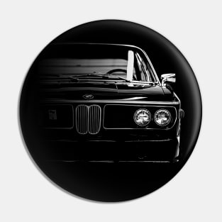 BMW 3.0CSL (1972–1975)  Black And White Cars Form Pin