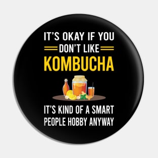 Smart People Hobby Kombucha Booch Pin