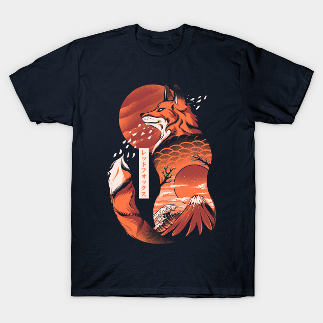 Japanese fox - Fox - T-Shirt