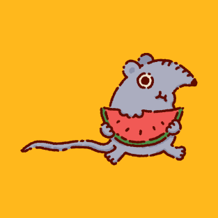 Rat with a watermelon T-Shirt