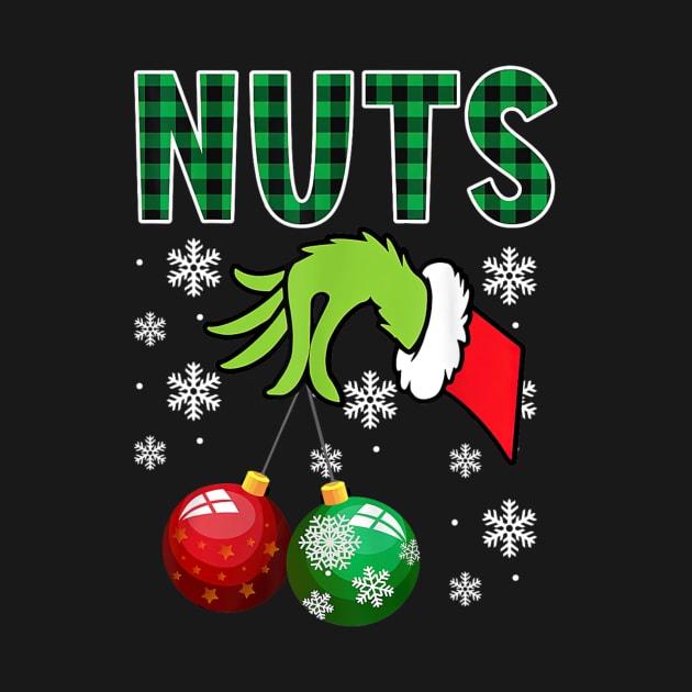 Chest Nuts Christmas Funny Matching Couple Chestnuts by rivkazachariah